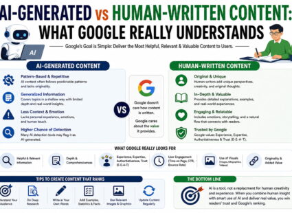 AI-Generated vs Human-Written Content: What Google Really Understands