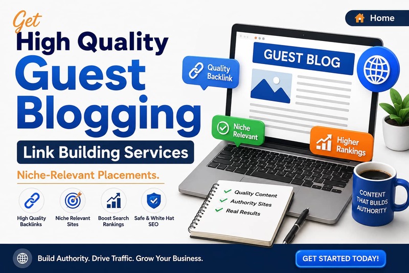 High Quality Guest Blogging Link Building Services